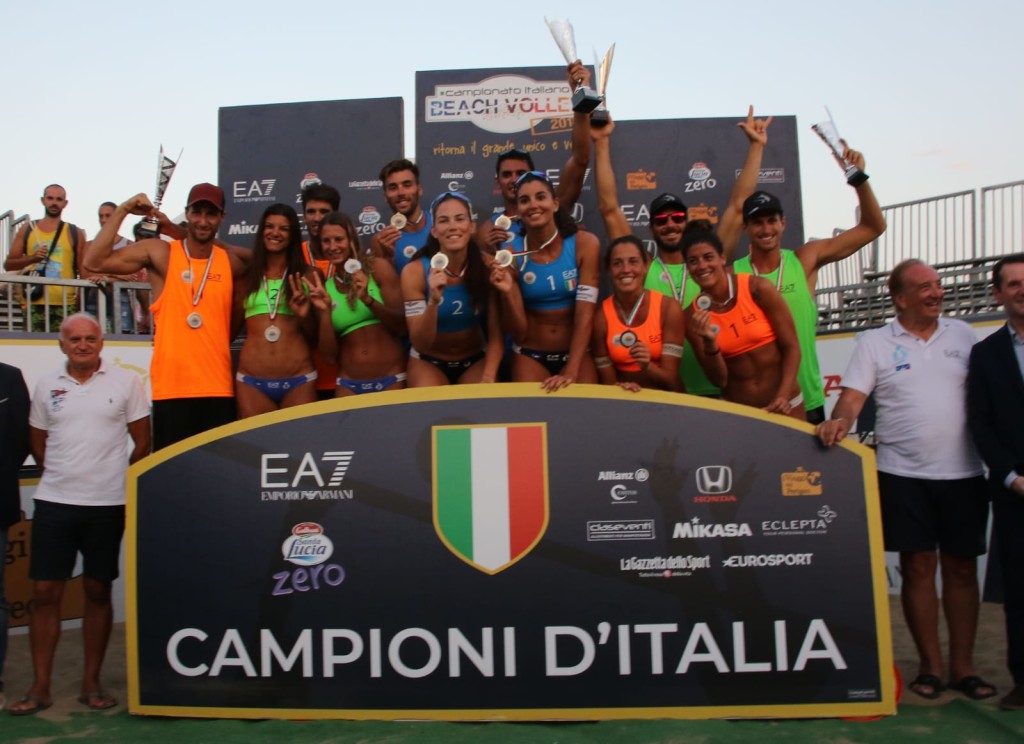 Finali nazionali Beach Volley, Scudetto assegnato alle coppie Menegatti – Orsi Toth e Caminati – Rossi