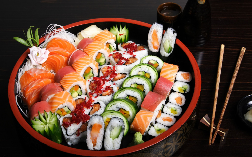 Sushi, il cibo giapponese più diffuso del momento