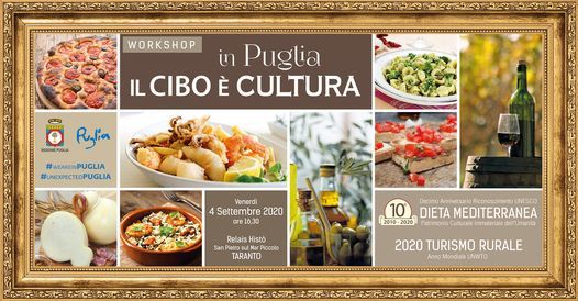 A Taranto un workshop sul turismo enogastronomico “In Puglia il cibo è cultura”
