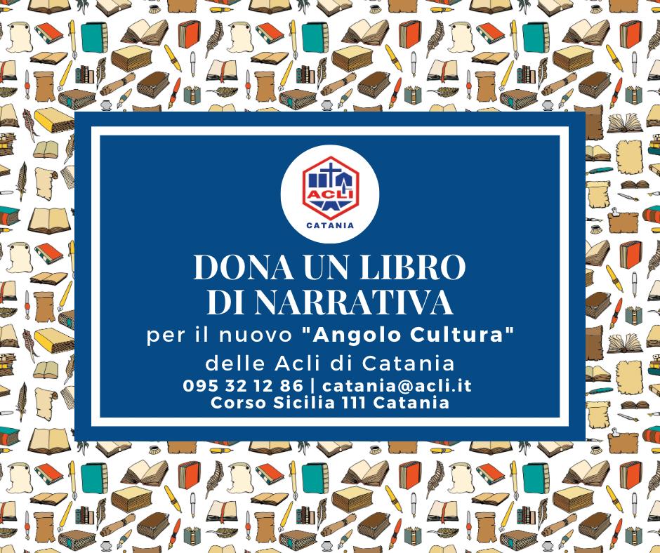 Alle Acli Catania nasce l’Angolo Cultura: una biblioteca per promuovere la lettura