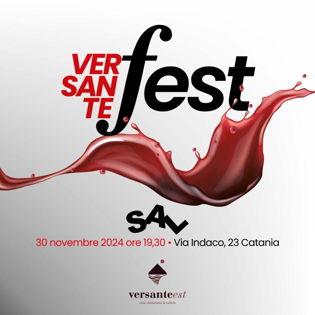 VERSANTE FEST celebra il “Versante Est” dell’Etna: appuntamento il 30 novembre a Catania