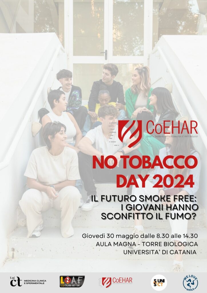 Per il No Tobacco Day 2024 al Coehar di Catania protagonisti gli studenti