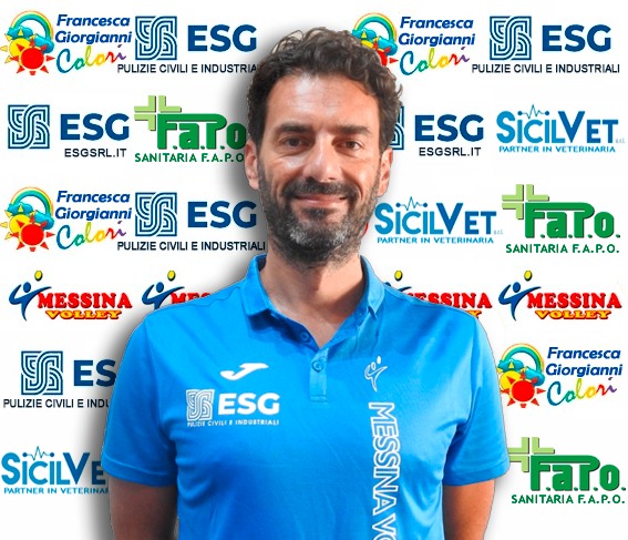 Coach Trimarchi: “Contento della riconferma al Messina Volley. Sono molto motivato”